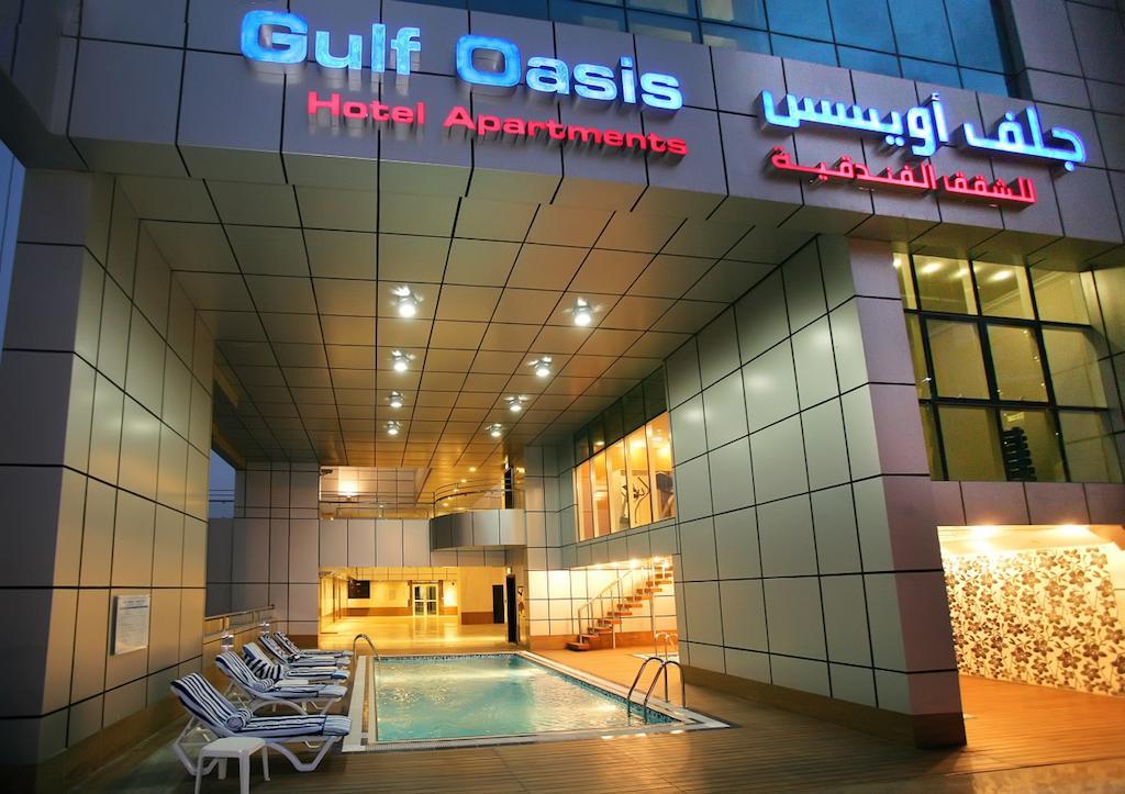 Gulf Oasis Hotel Apartments Fz Llc Dubai Bagian luar foto